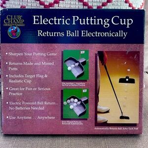 Club Champ Electric Putting Cup